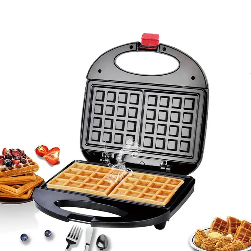 Different plates and uses of the waffle maker